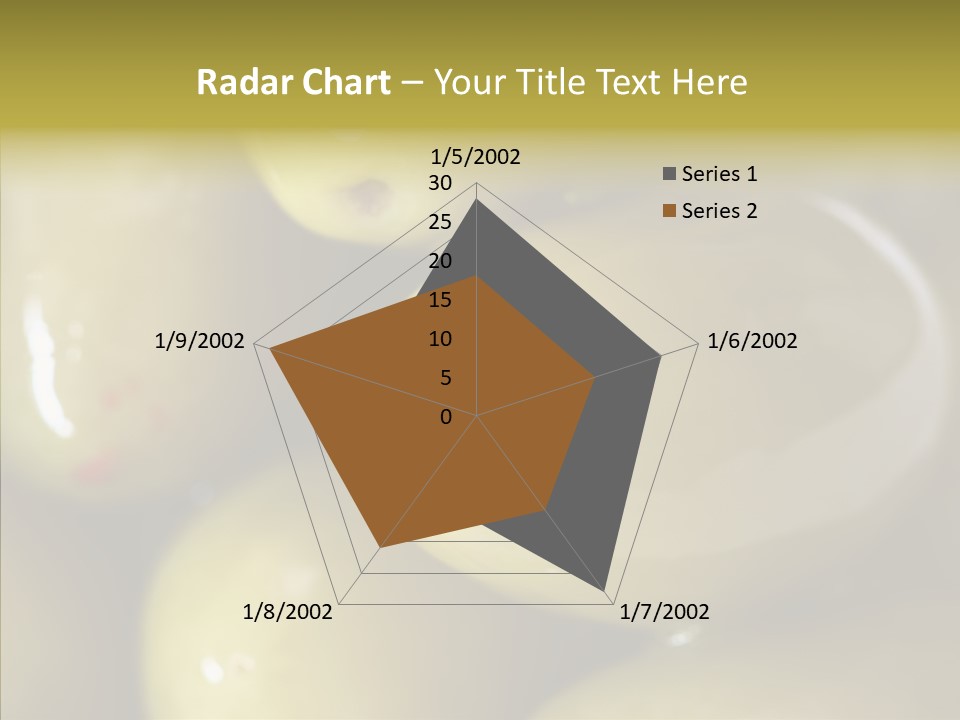Vegetables Green Hot PowerPoint Template