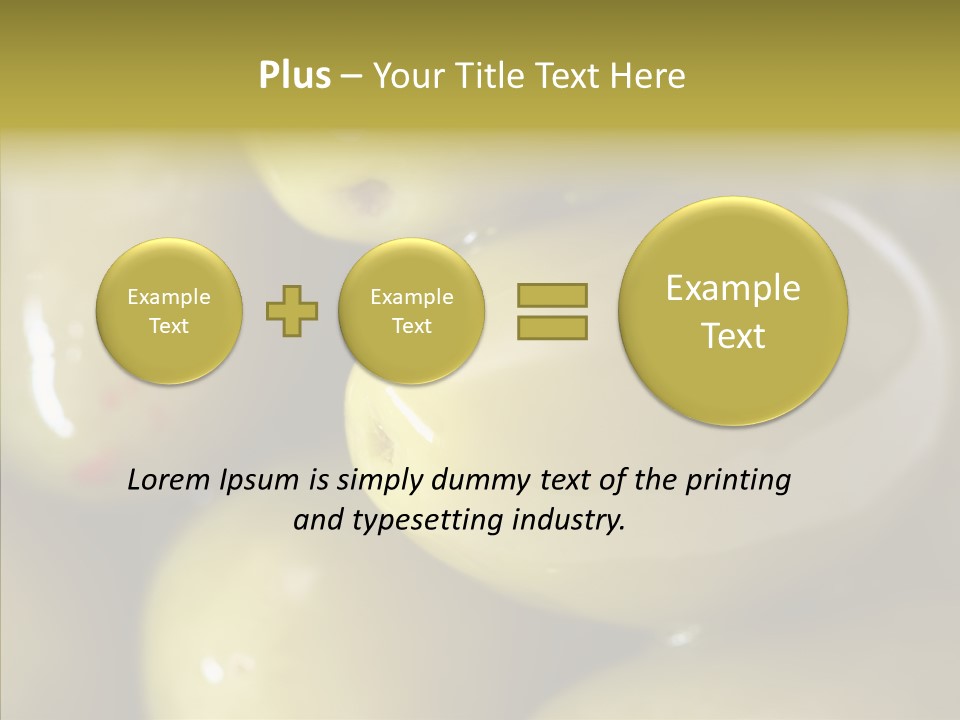 Vegetables Green Hot PowerPoint Template