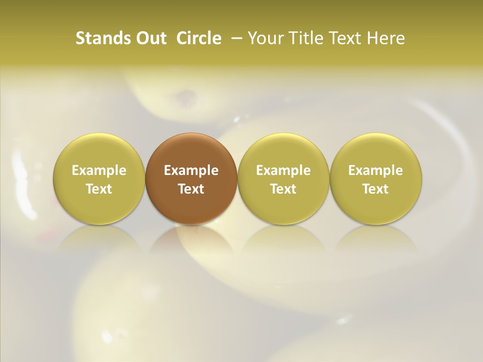 Vegetables Green Hot PowerPoint Template