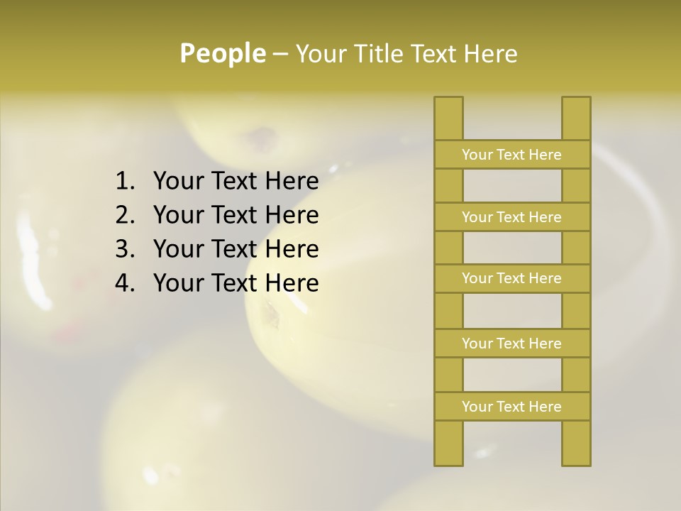 Vegetables Green Hot PowerPoint Template