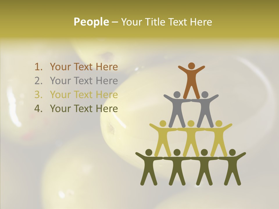 Vegetables Green Hot PowerPoint Template