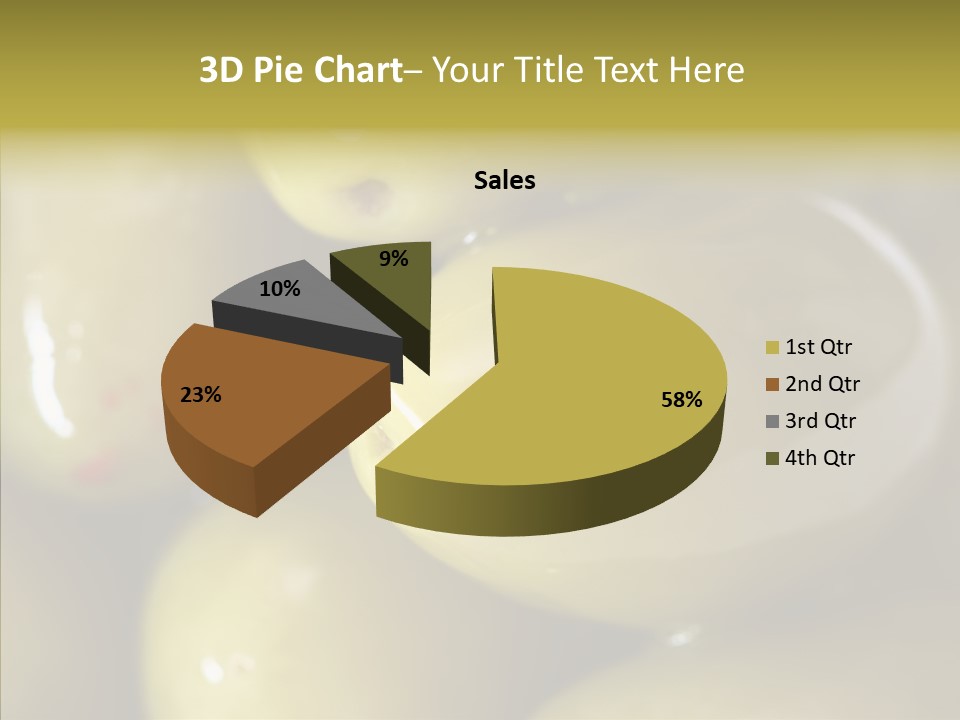 Vegetables Green Hot PowerPoint Template