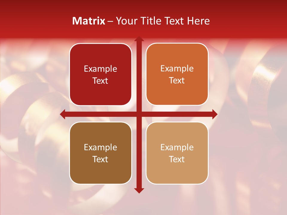 String Ceremony Accessory PowerPoint Template