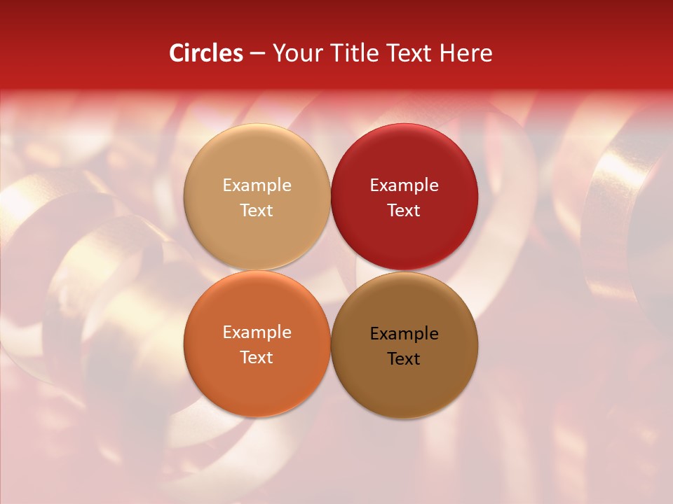 String Ceremony Accessory PowerPoint Template