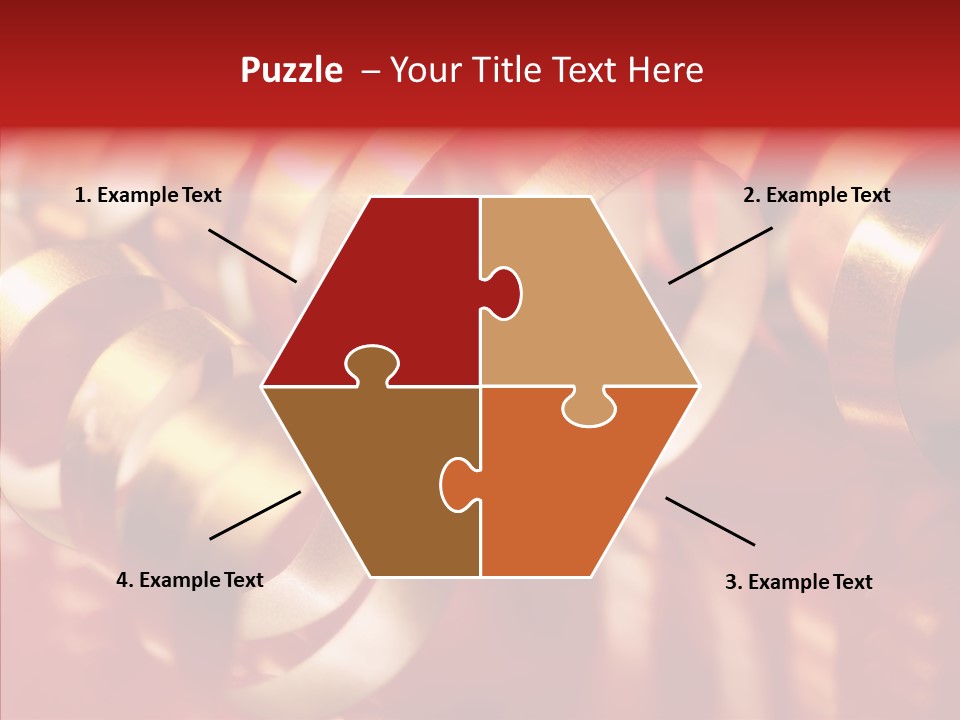 String Ceremony Accessory PowerPoint Template