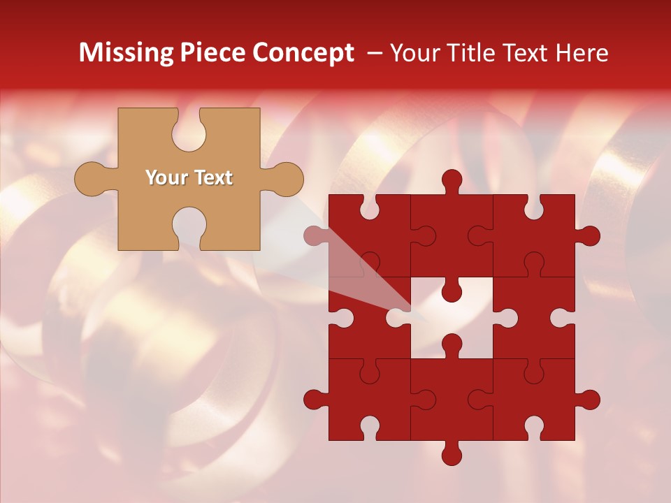 String Ceremony Accessory PowerPoint Template