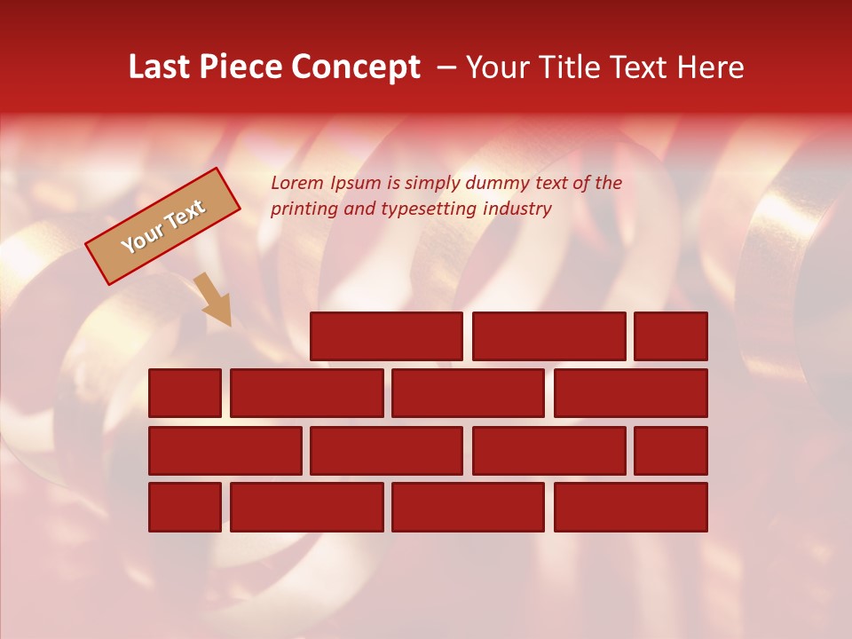 String Ceremony Accessory PowerPoint Template