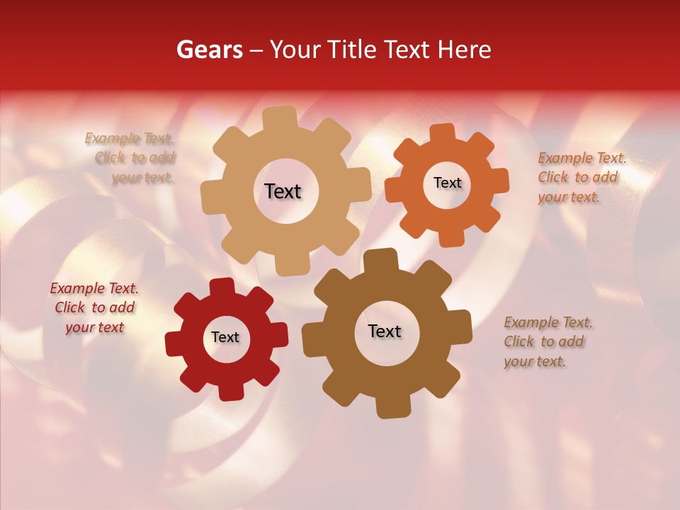 String Ceremony Accessory PowerPoint Template