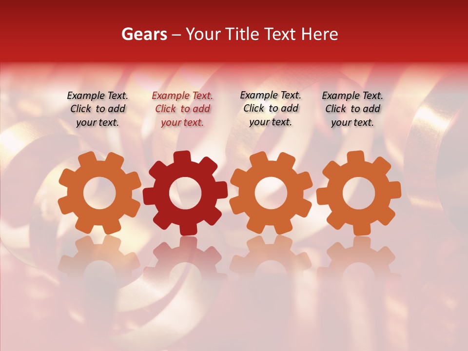 String Ceremony Accessory PowerPoint Template