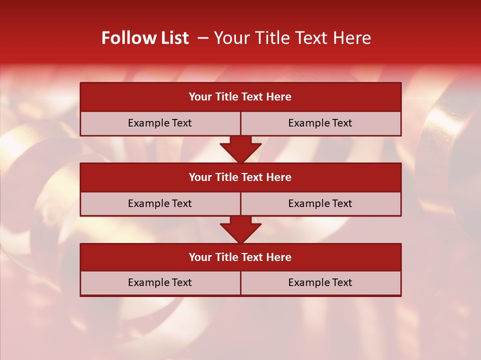 String Ceremony Accessory PowerPoint Template