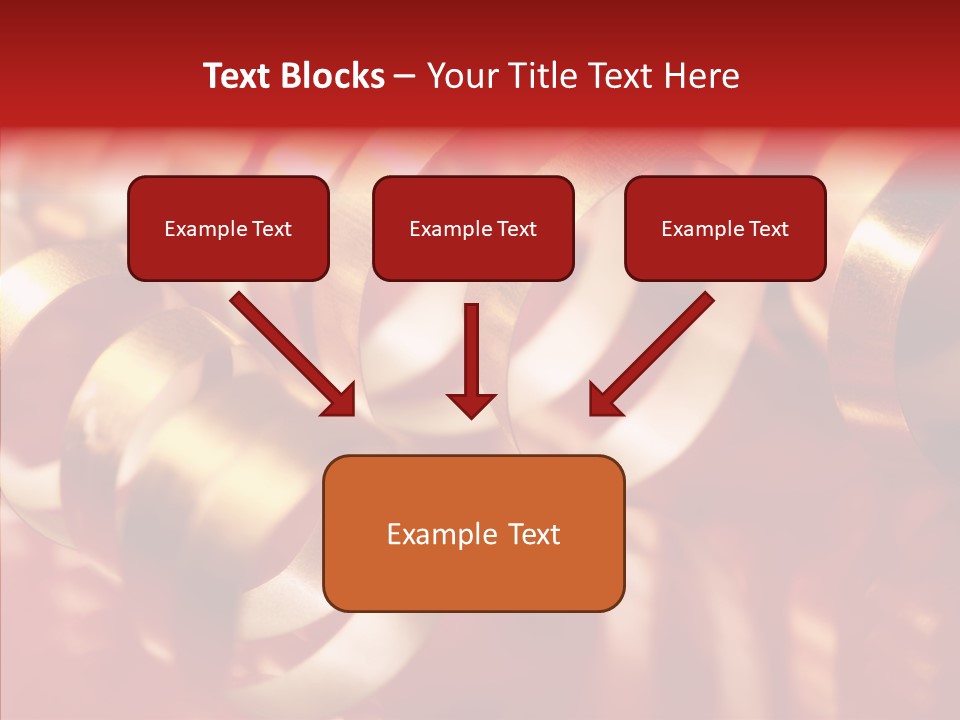String Ceremony Accessory PowerPoint Template
