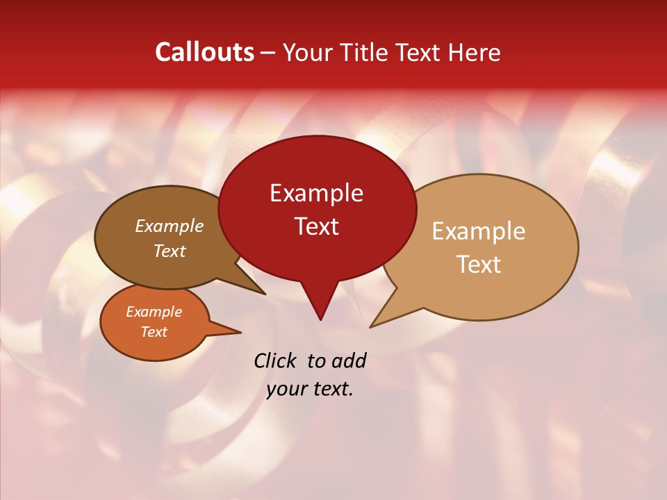 String Ceremony Accessory PowerPoint Template