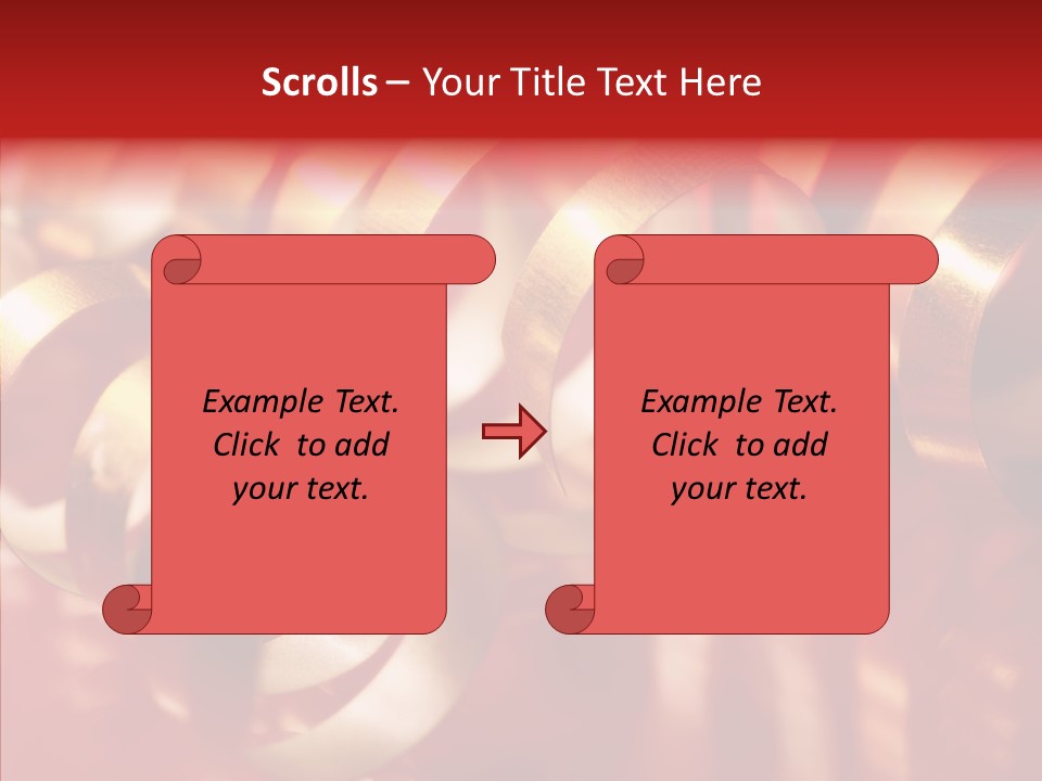 String Ceremony Accessory PowerPoint Template