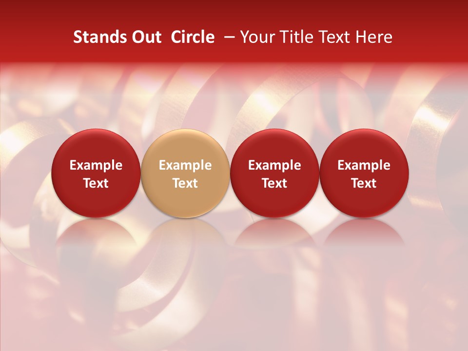 String Ceremony Accessory PowerPoint Template