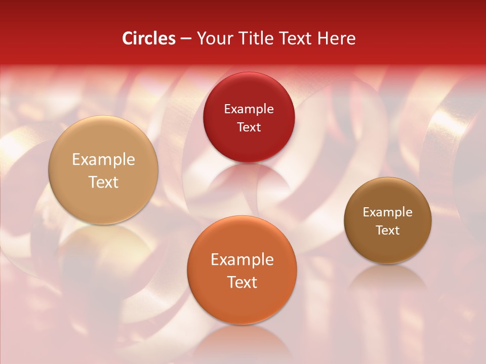 String Ceremony Accessory PowerPoint Template