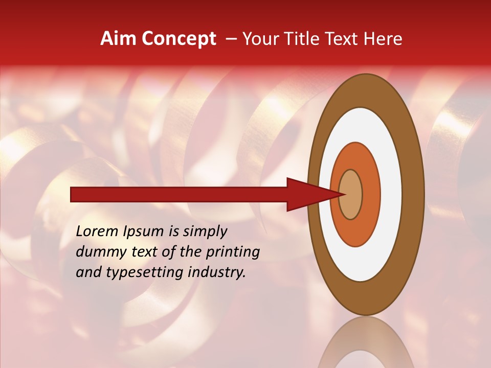 String Ceremony Accessory PowerPoint Template