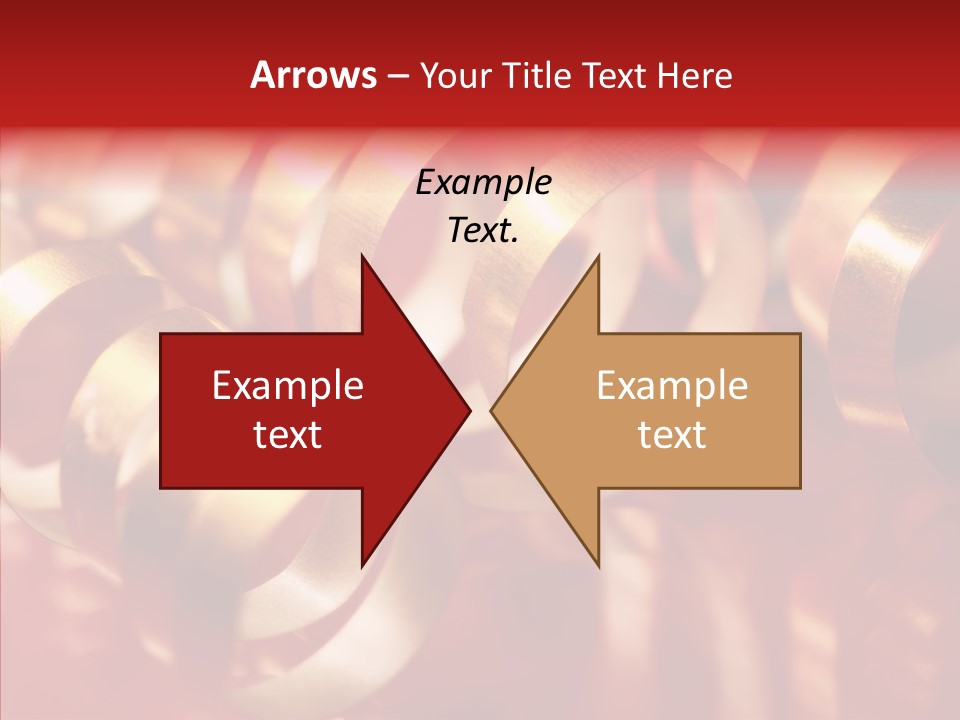 String Ceremony Accessory PowerPoint Template