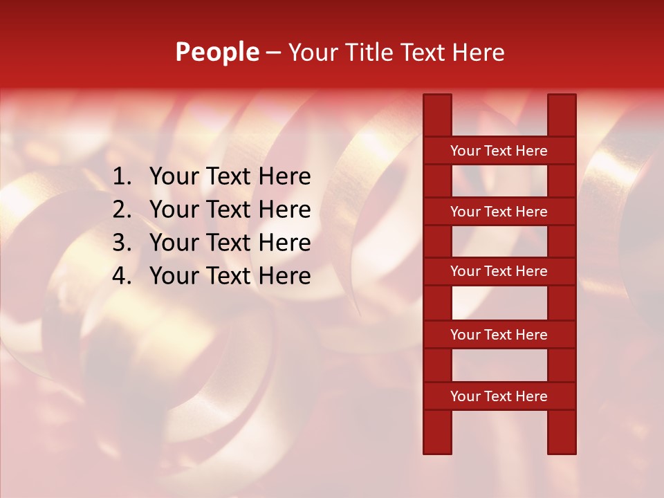 String Ceremony Accessory PowerPoint Template