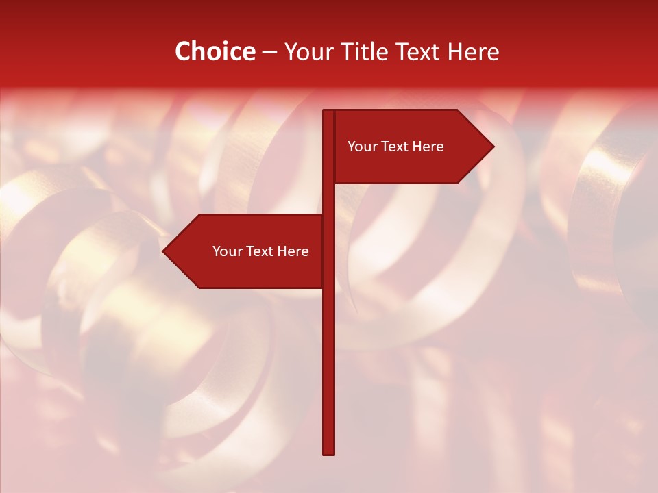 String Ceremony Accessory PowerPoint Template