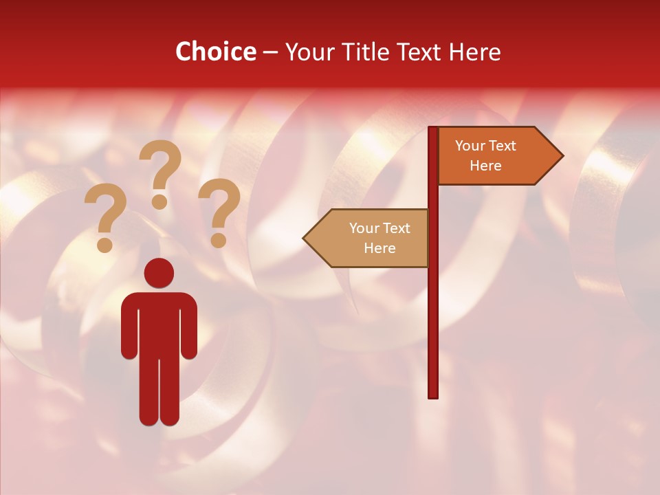 String Ceremony Accessory PowerPoint Template