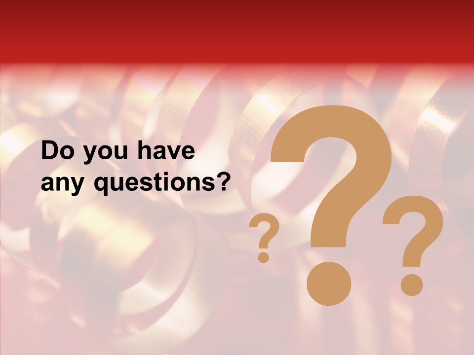 String Ceremony Accessory PowerPoint Template