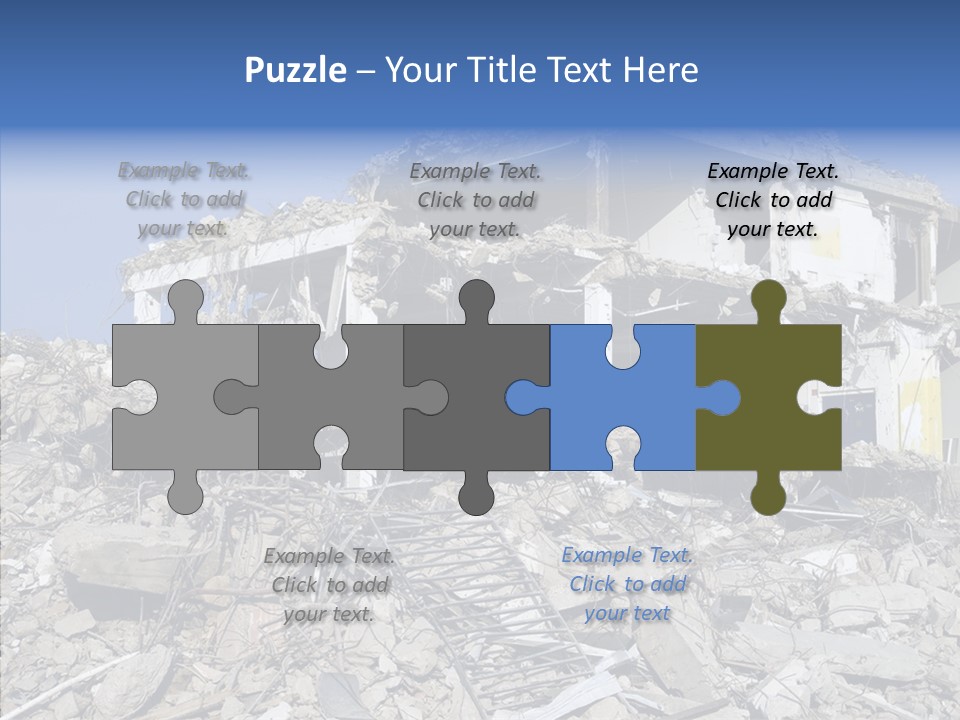 Wall Destruction Recovery PowerPoint Template