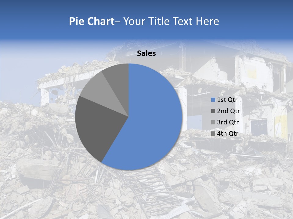 Wall Destruction Recovery PowerPoint Template