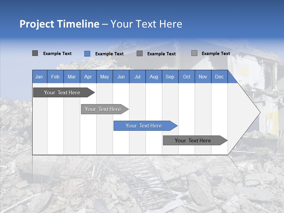Wall Destruction Recovery PowerPoint Template