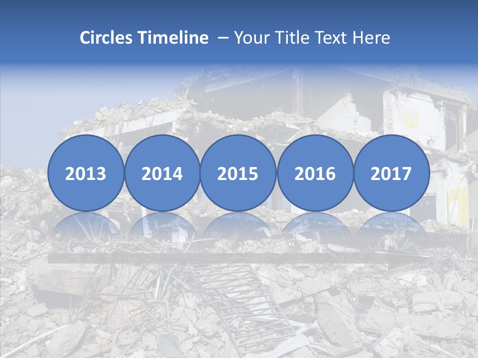 Wall Destruction Recovery PowerPoint Template