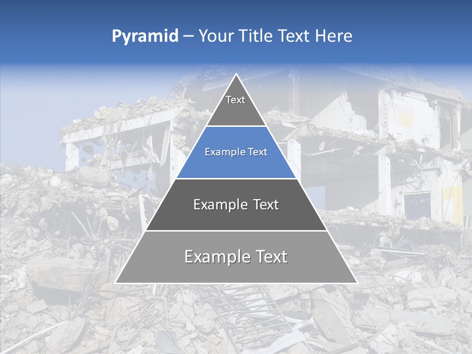 Wall Destruction Recovery PowerPoint Template
