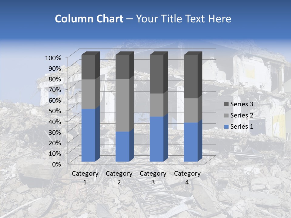 Wall Destruction Recovery PowerPoint Template