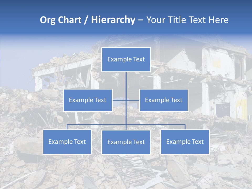 Wall Destruction Recovery PowerPoint Template