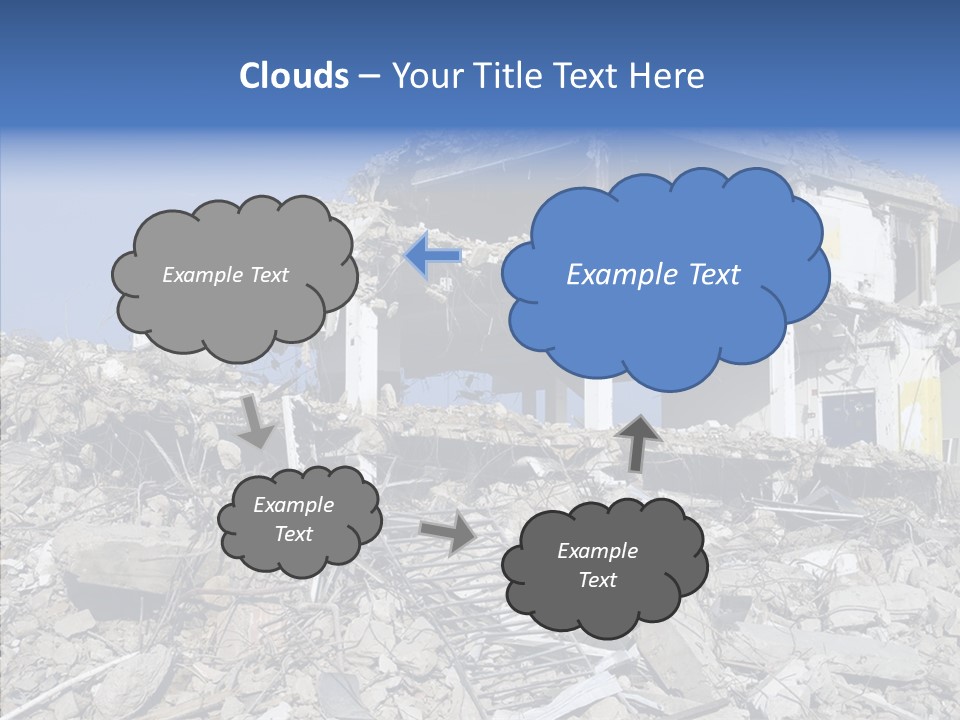 Wall Destruction Recovery PowerPoint Template