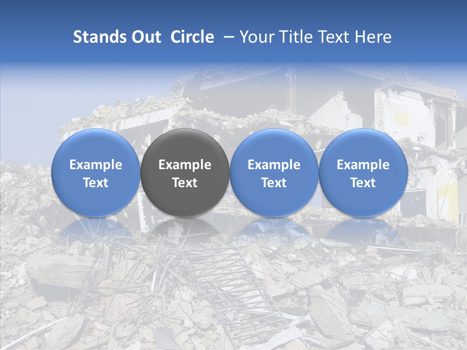 Wall Destruction Recovery PowerPoint Template