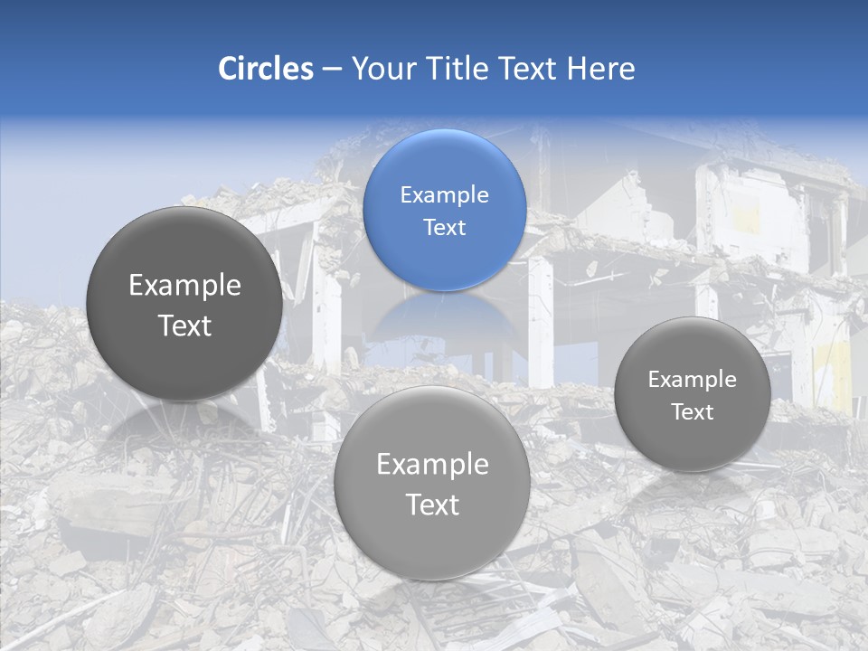 Wall Destruction Recovery PowerPoint Template