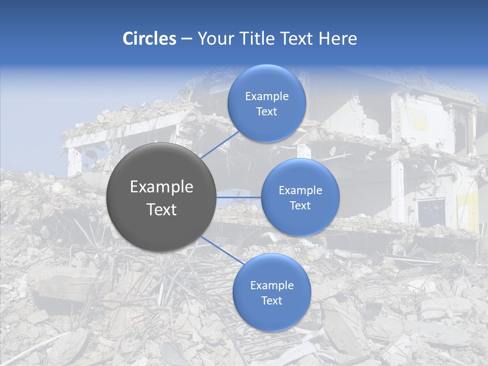 Wall Destruction Recovery PowerPoint Template