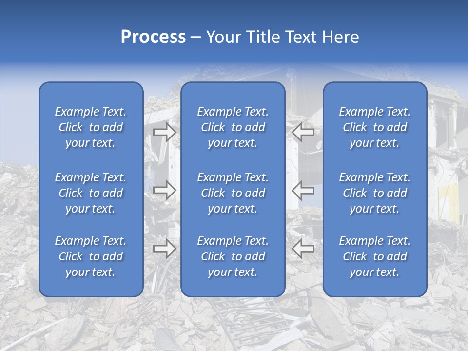 Wall Destruction Recovery PowerPoint Template