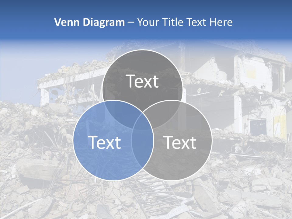 Wall Destruction Recovery PowerPoint Template