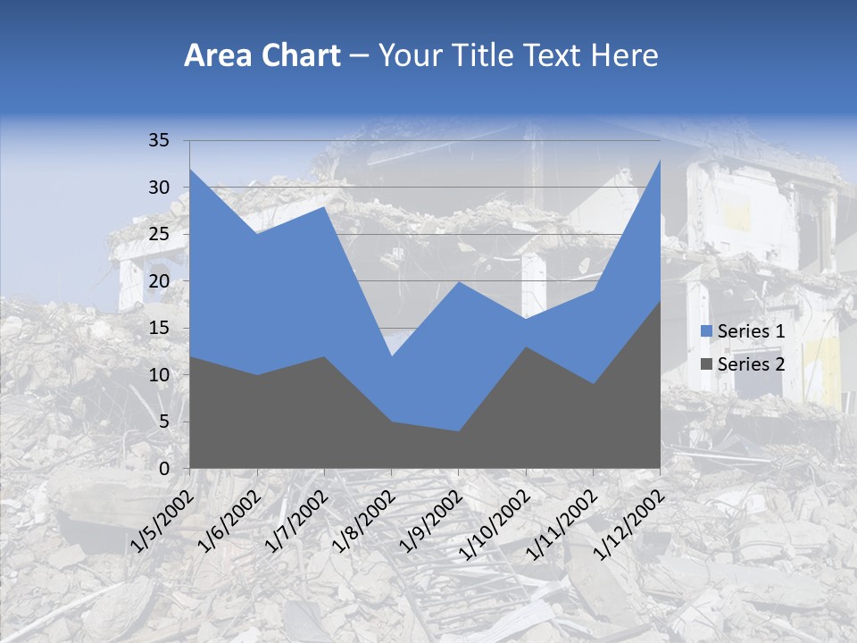 Wall Destruction Recovery PowerPoint Template