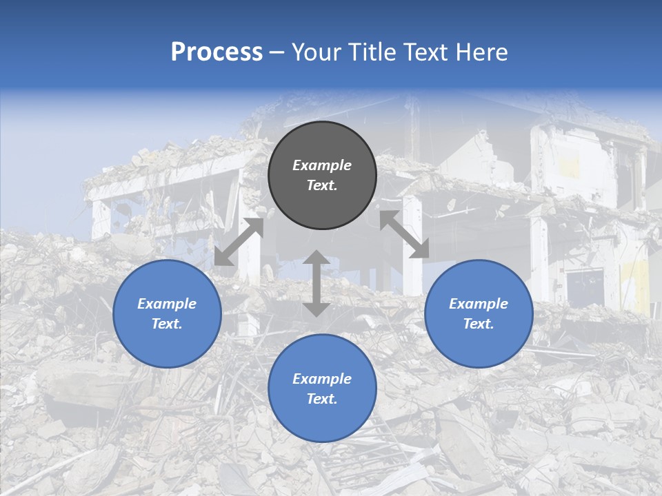 Wall Destruction Recovery PowerPoint Template