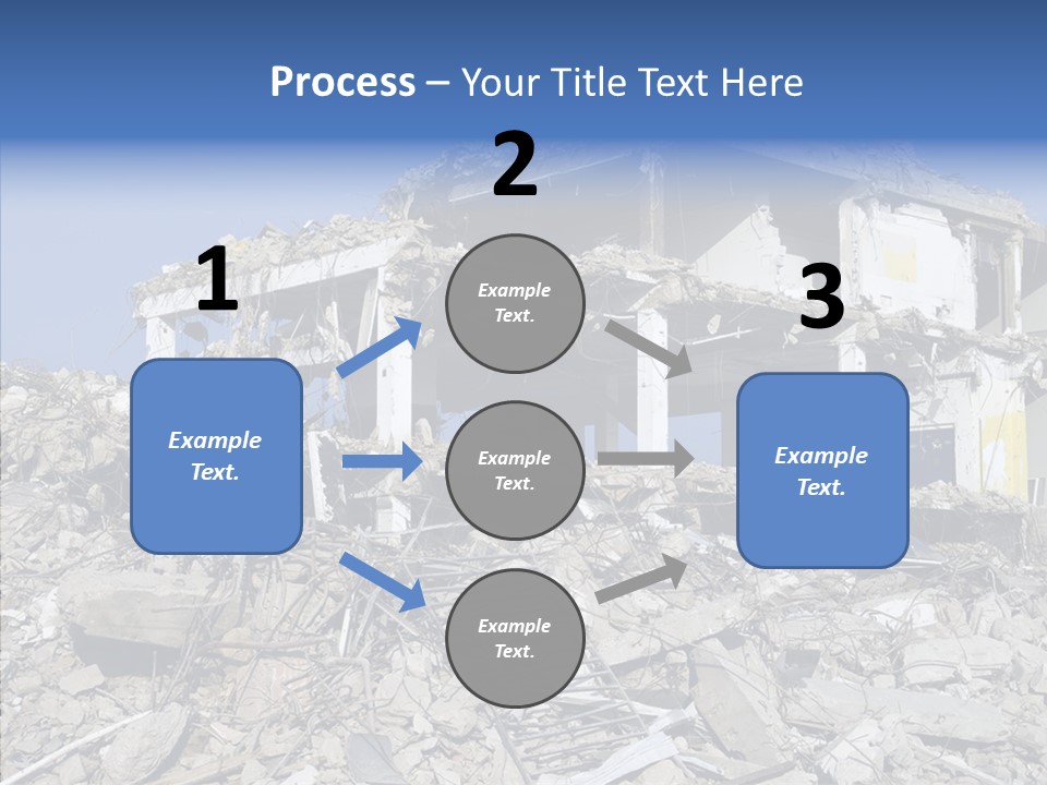 Wall Destruction Recovery PowerPoint Template