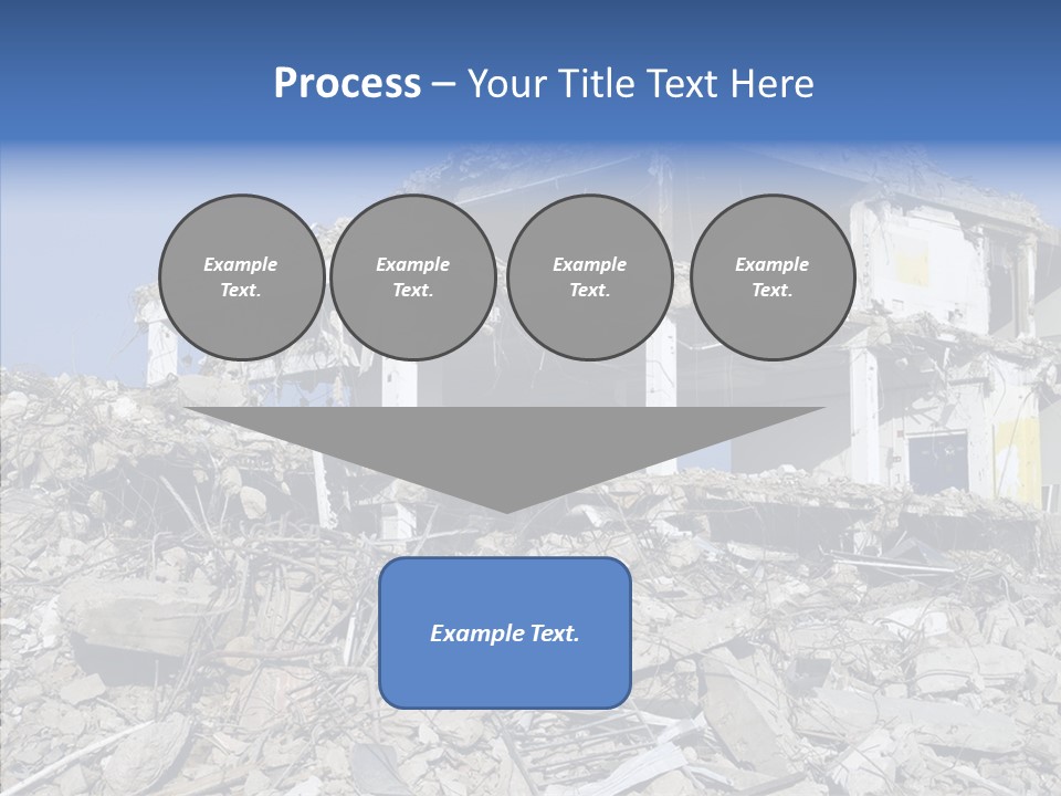 Wall Destruction Recovery PowerPoint Template