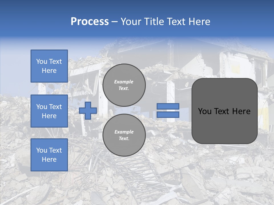 Wall Destruction Recovery PowerPoint Template