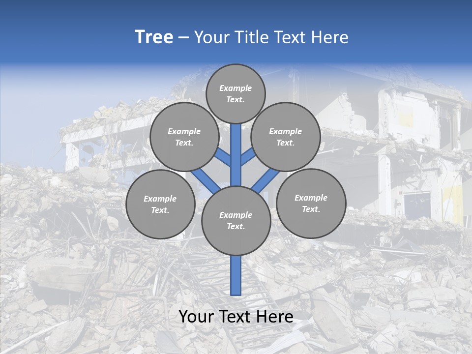 Wall Destruction Recovery PowerPoint Template