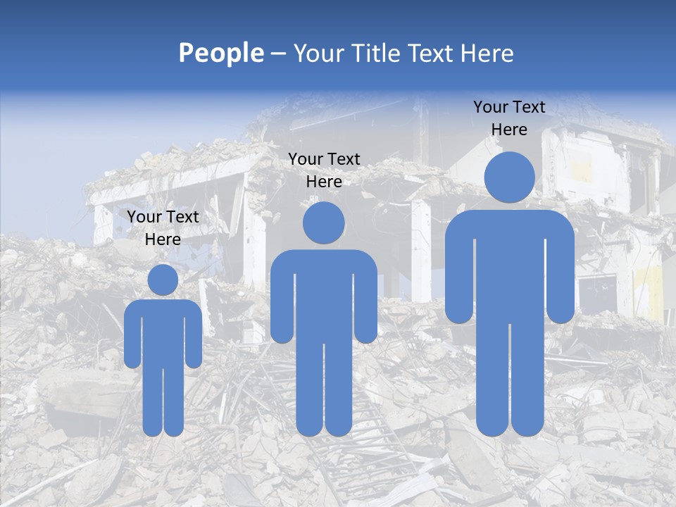 Wall Destruction Recovery PowerPoint Template
