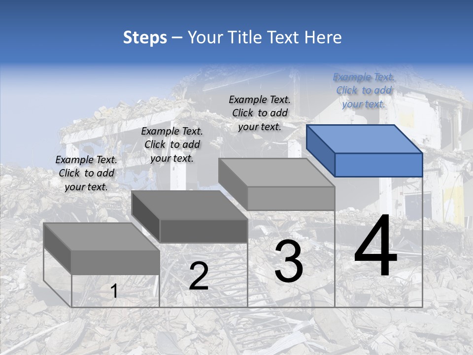 Wall Destruction Recovery PowerPoint Template