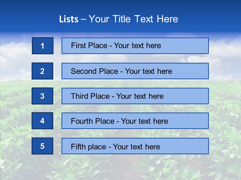 View Farmland Produce PowerPoint Template