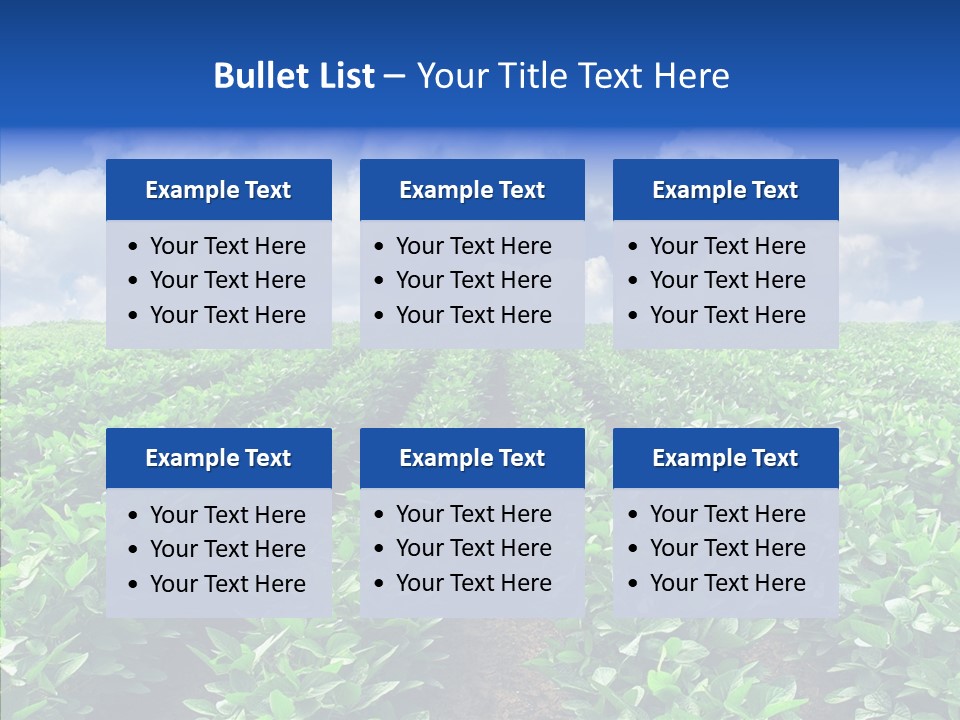 View Farmland Produce PowerPoint Template