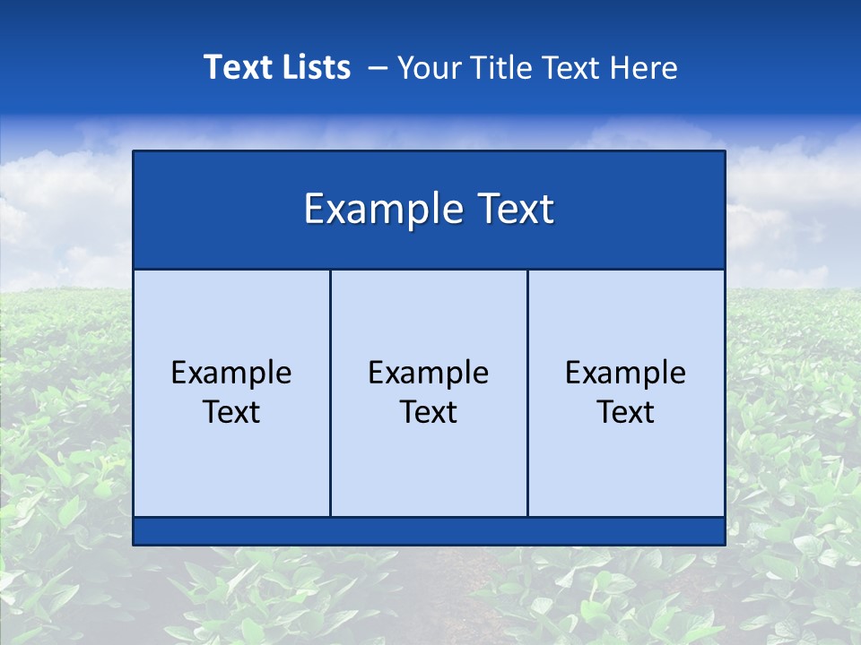 View Farmland Produce PowerPoint Template