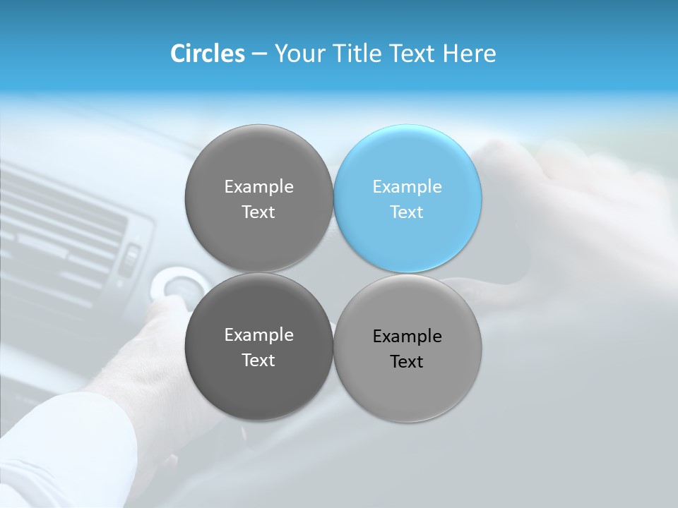 Interior Safety Driving PowerPoint Template
